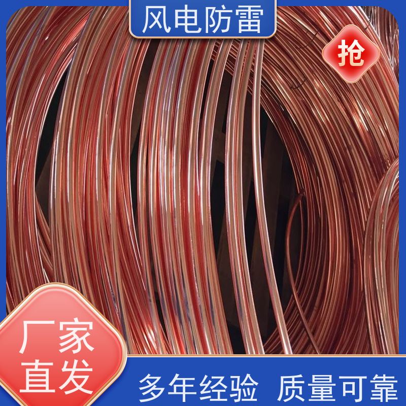 风电防雷 铜包钢接地扁钢50*5mm 规格齐全 可定制 非 金 属石 墨选材