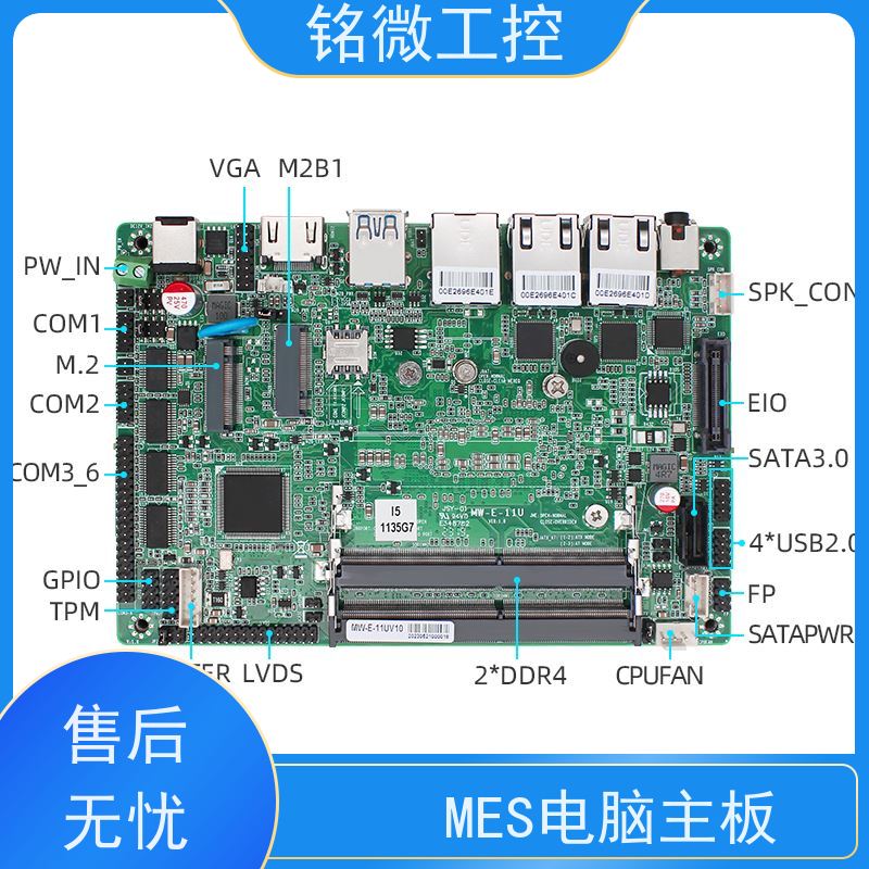 铭微工控 E-11U 3.5寸 12代主板 厂家供应 物流配送