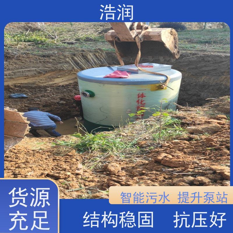浩润 PLC自动智能控制泵站 污水提升用 性价比高