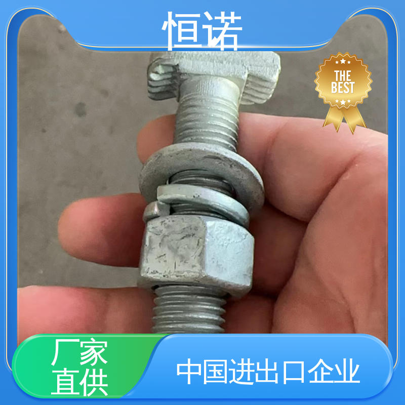 恒诺 按需定制 坚固耐用 高强度T型螺栓 源头工厂