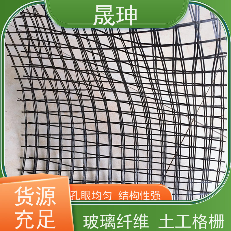 晟珅 实力厂家 玻璃纤维土工格栅 不易变形 品质可信