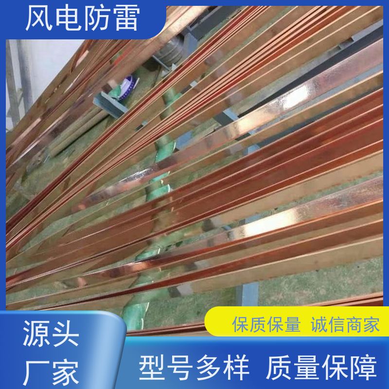 风电防雷 25*2500mm连铸铜包钢接地棒 性能稳定 使用安全 降 阻效果好