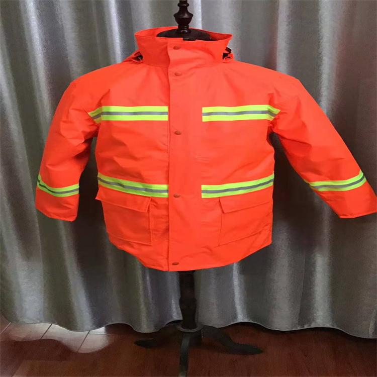 天恒博达复合面料套装 反光雨衣 分体式防护服 双层