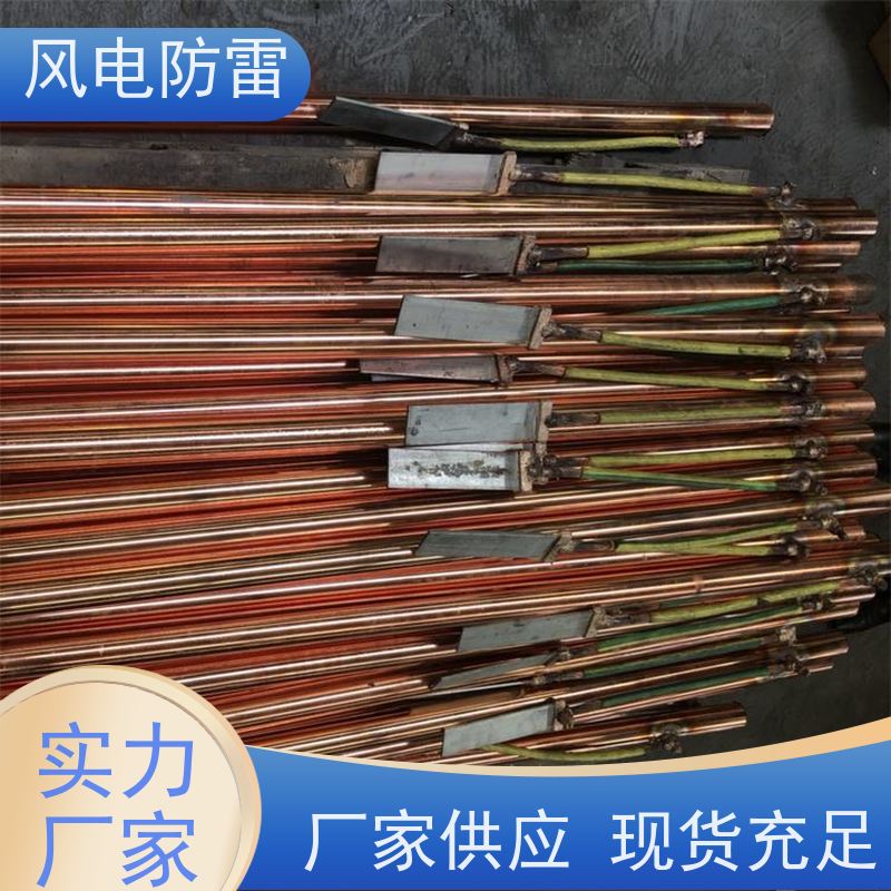 风电防雷 纯铜50*3000mm离子接地极 质量保障 可按需定做 降 阻效果好