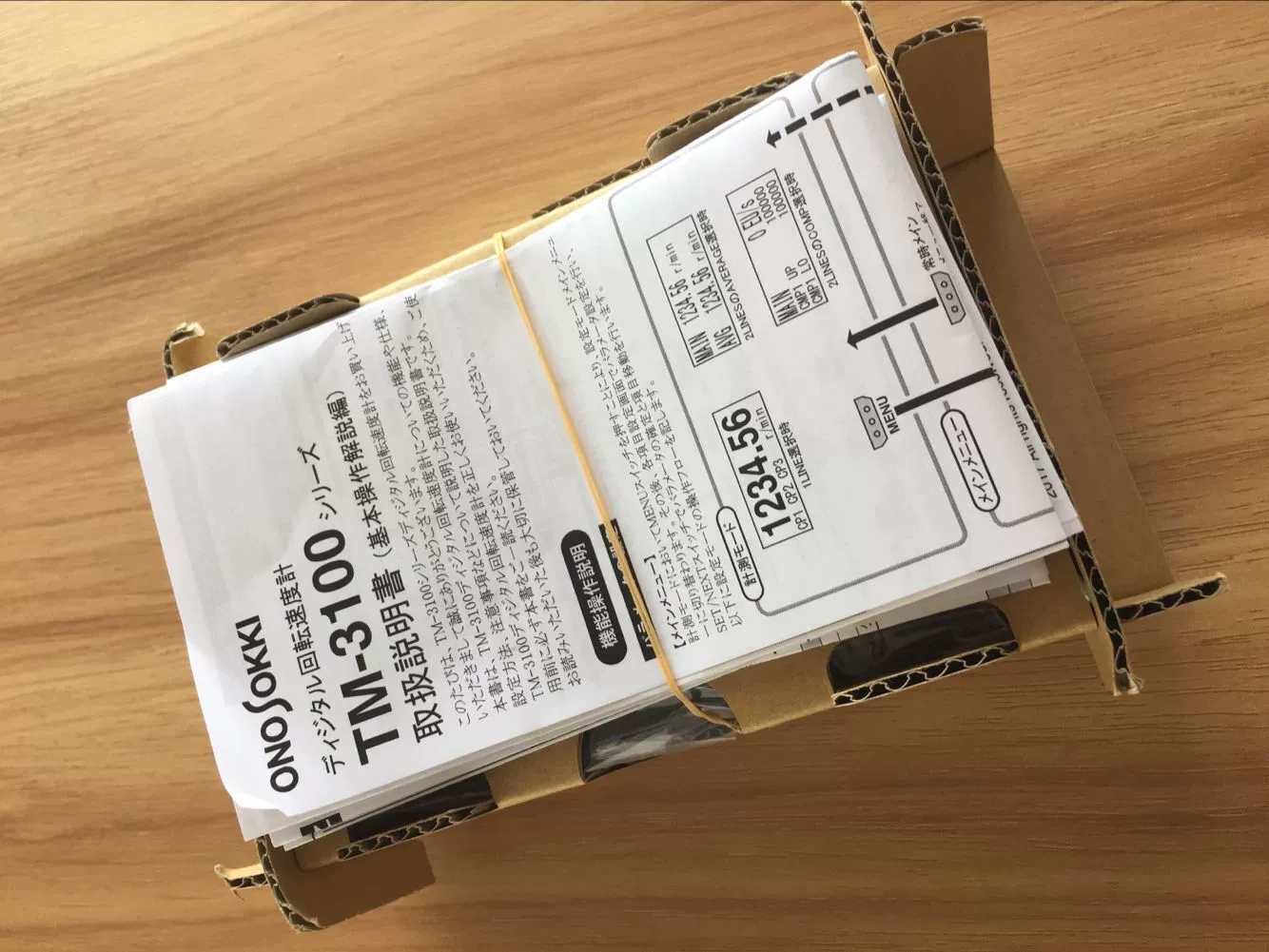 TM-3140日本ONOSOKKI小野TM-3130转速表TM-3100显示器TM-3120