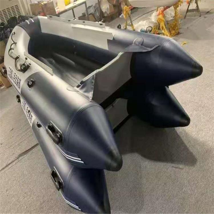 天恒博达硬底气垫船 橡皮艇10人冲锋舟 充气船