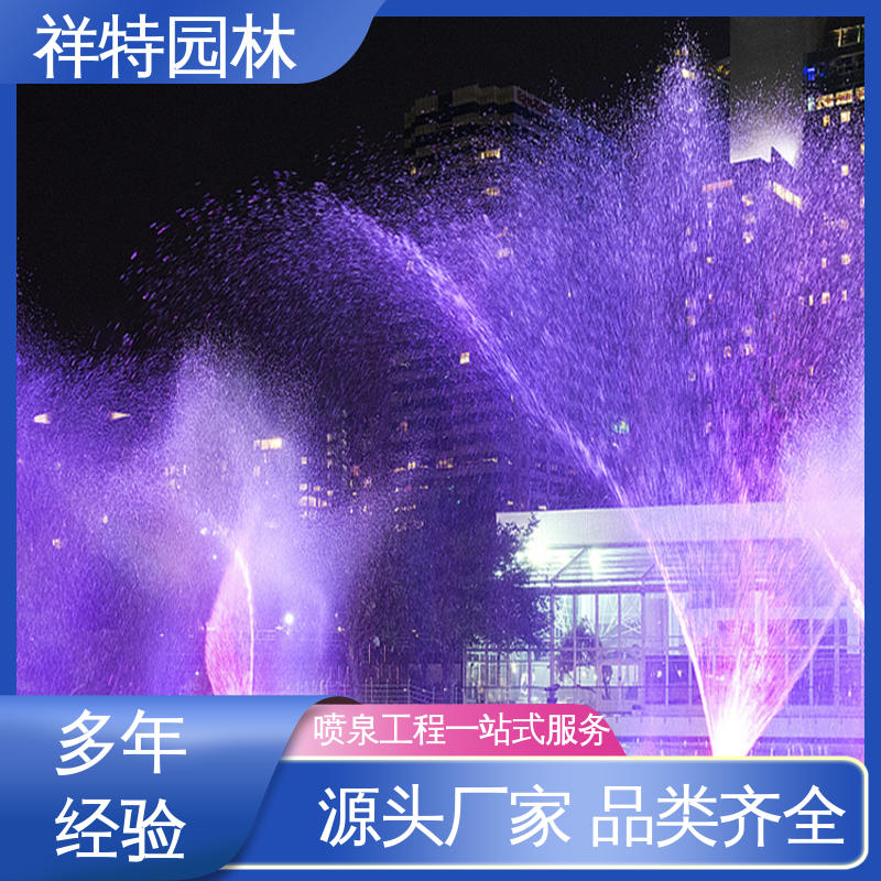 造型优美 多年经验 音乐喷泉设计 水景工程施工 祥特园林