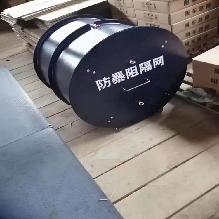天恒博达风控阻隔网-刀片阻隔网 三圈刺绳防暴阻隔网