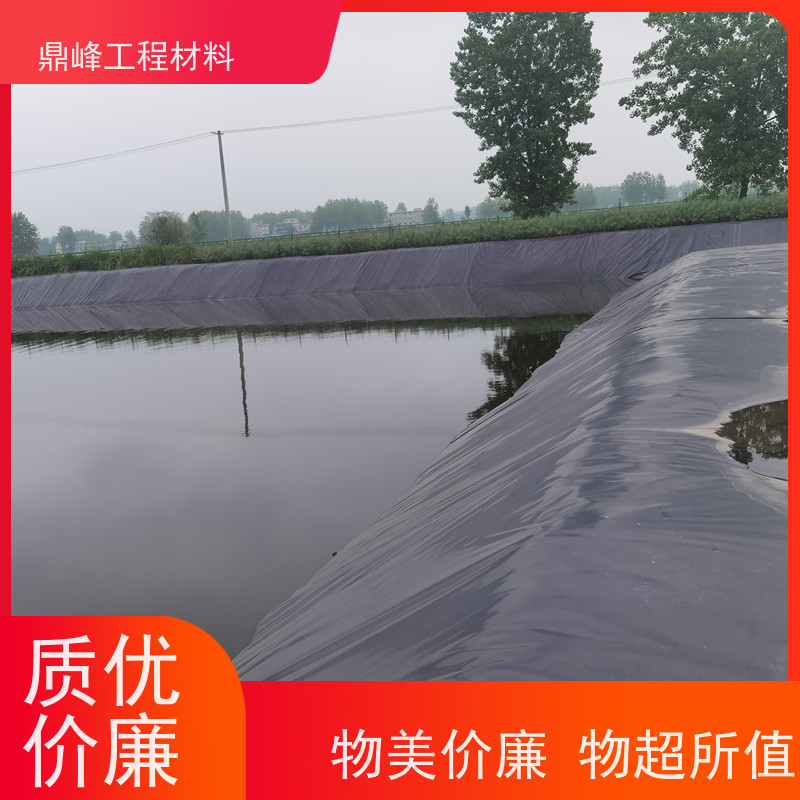 鼎峰 土工膜国标gbt2011 抗张力强度高 节省成本经济效益显著