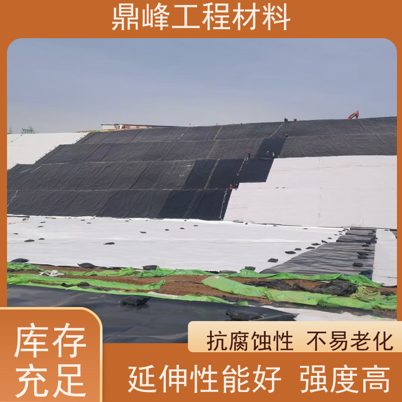鼎峰 土工膜国标gbt2011 断裂伸长率强 防止水土流失保护生态