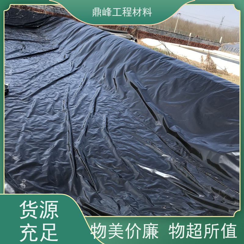 鼎峰 环保土工膜 断裂伸长率强 阻隔盐碱保护农作物
