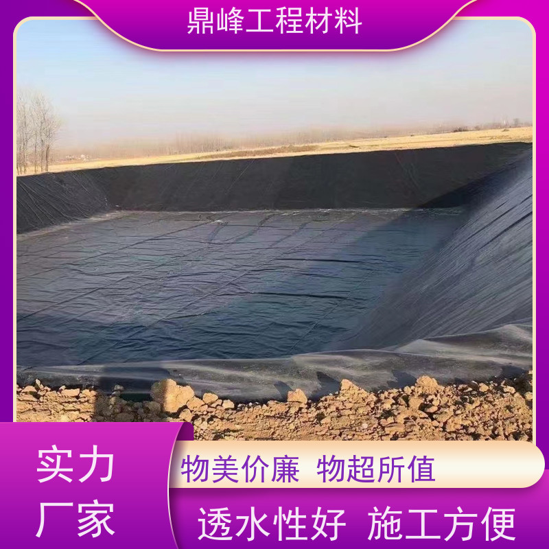 鼎峰 hdpe防渗土工膜 断裂伸长率强 良好的柔韧性适应地形变化