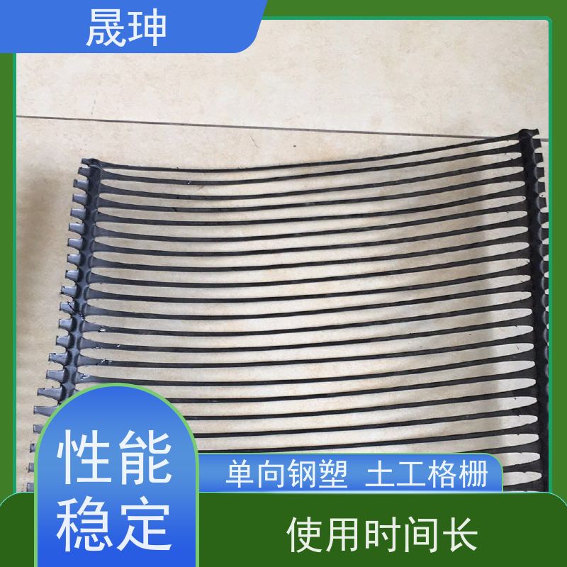 晟珅 全国供应 单向塑料土工格栅 应用广泛 性价比高