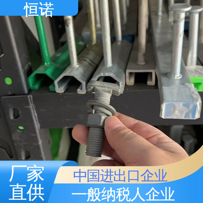 恒诺 大量现货 订做异型件 哈芬槽T型螺栓8.8级 生产厂家