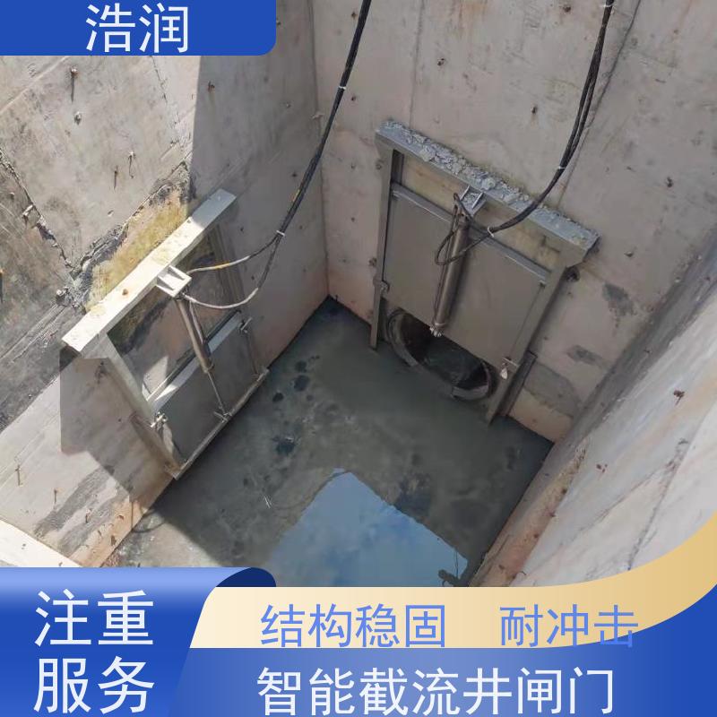 浩润 自动智能控制下开式闸门 运行平稳 做工精细 供货及时