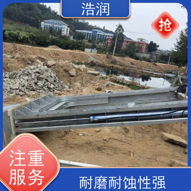 浩润 雨污分流下开式堰门 安装方便 防腐性强 性能稳定