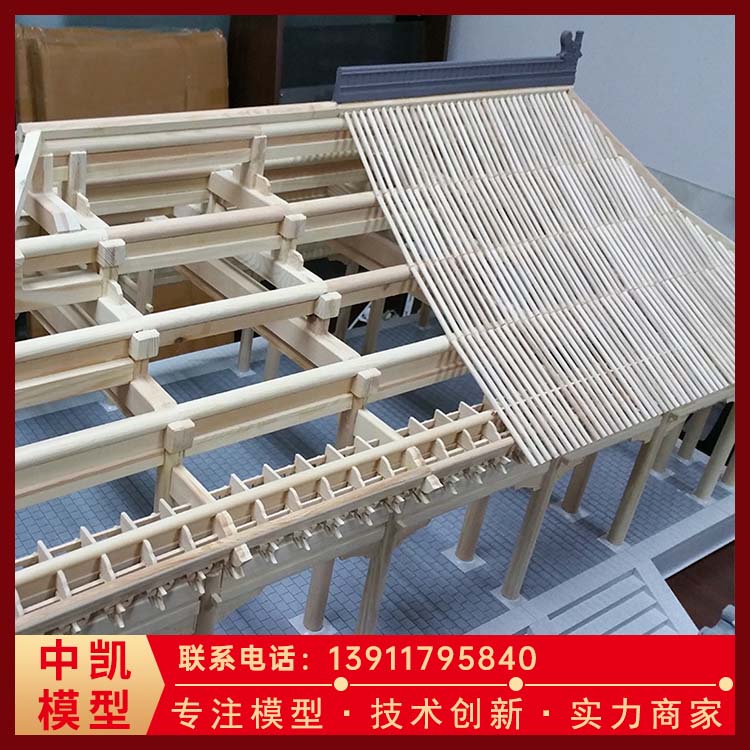 细心打磨 效果逼真 古建模型 应用领域广 北方中凯 