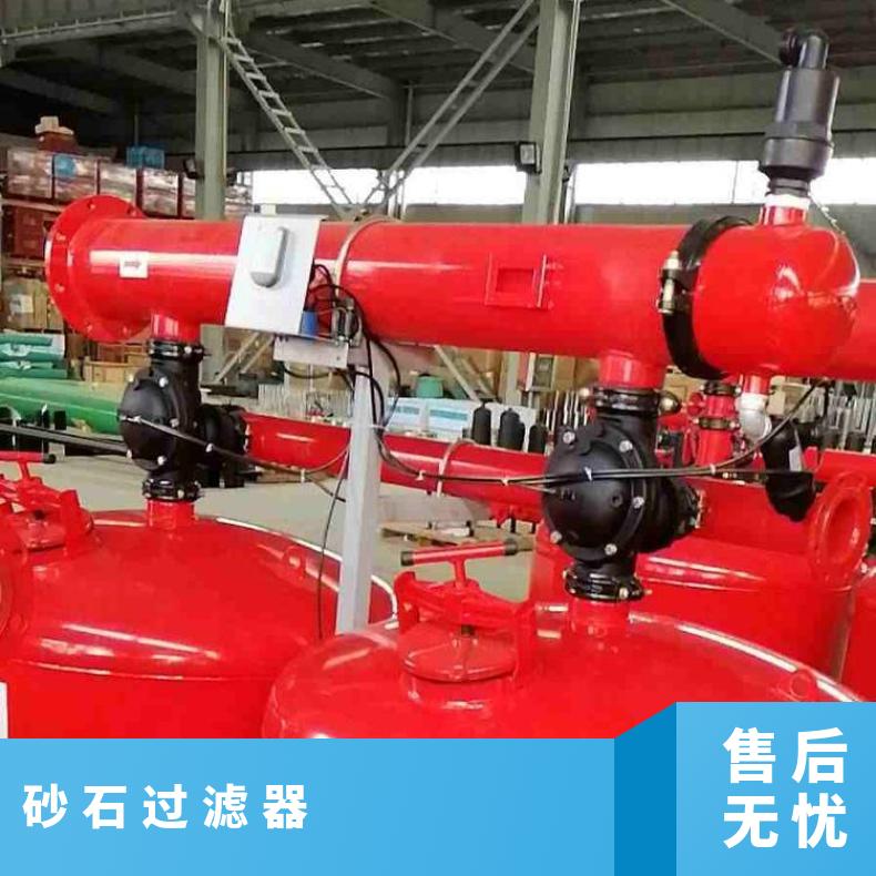 全自动砂石过滤器安装图 LJSS24-2 可更换 励进环保 碳钢、不锈钢
