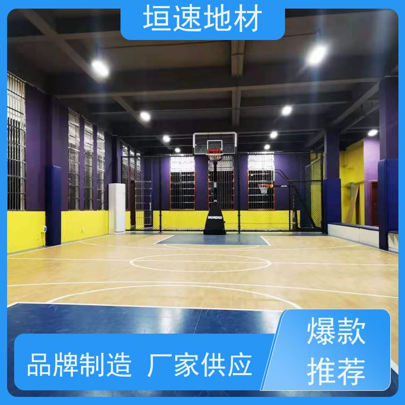 垣速体育 悬浮拼装地板 羽毛球地胶 塑胶球场 厂家质保