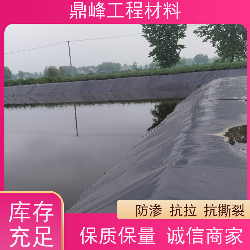 鼎峰 环保土工膜 化学稳定性能 良好的柔韧性适应地形变化