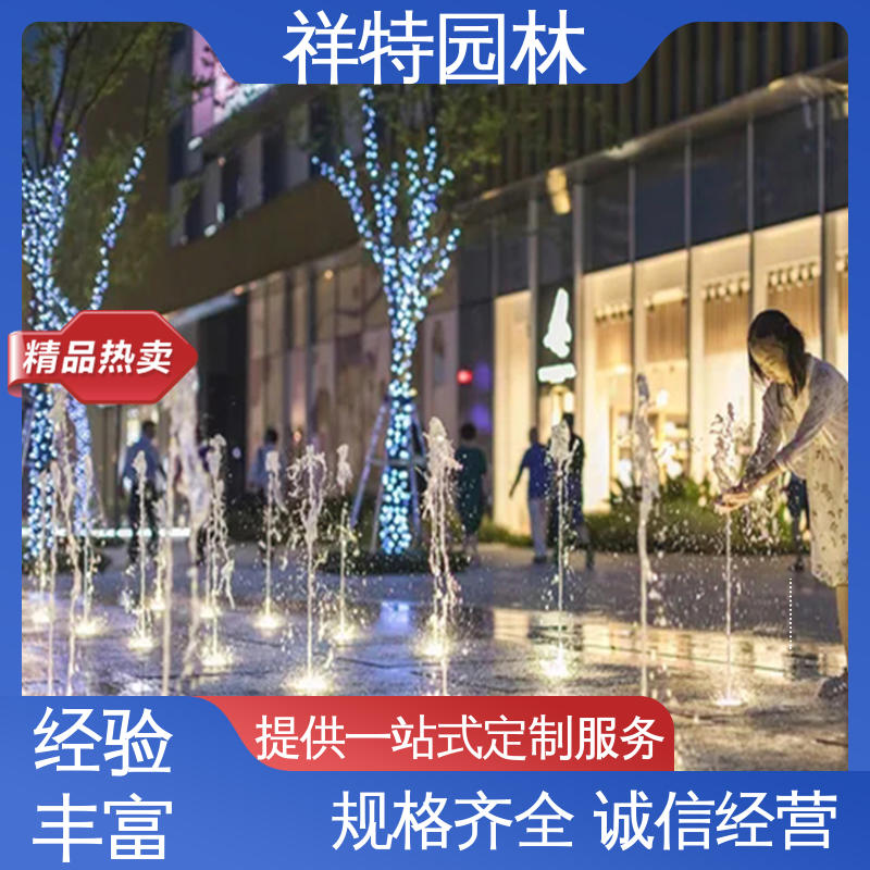 水景工程施工 远程指导 贴心售后 音乐喷泉设计 祥特园林