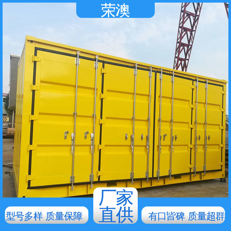 不锈钢集装 箱门定制多年经验 锁具角件 集装箱车厢门 荣澳生产