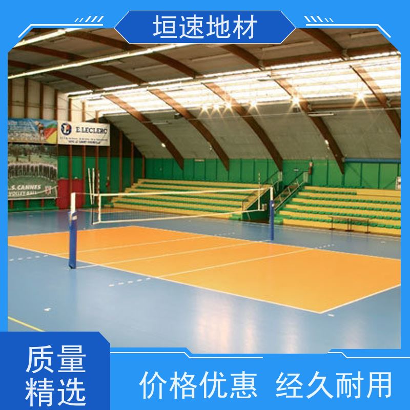 垣速体育 中小学 网球场地施工 胶水固化时间短 减震耐磨