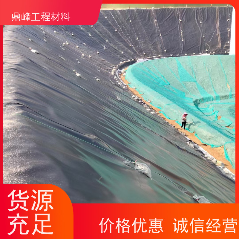 鼎峰 土工膜1.5厚 断裂伸长率强 阻隔盐碱保护农作物