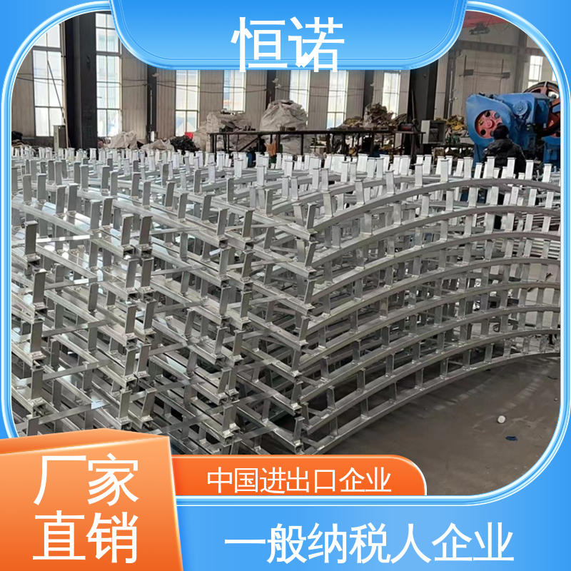 可邮寄样品 生产厂家 不锈钢带齿预埋槽道 恒诺