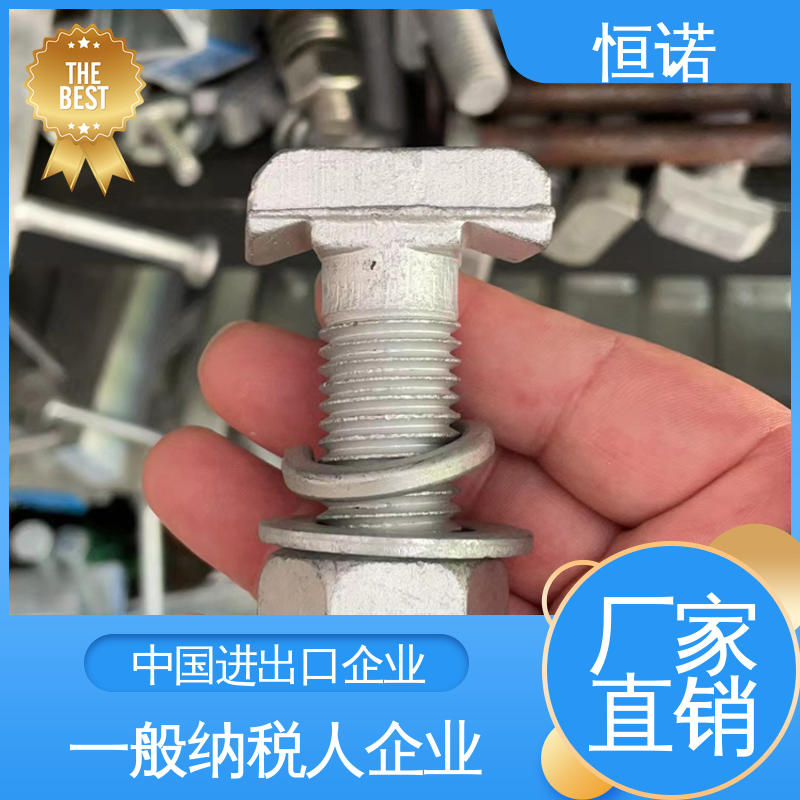 品质保证 高强度T型螺栓 发货及时 批发零售 恒诺