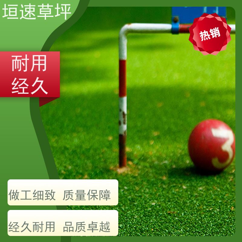 垣速草坪 十一人制足球场 修建 运动场人工草皮 坚固耐用