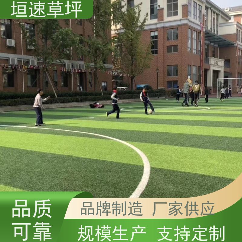 垣速草坪 门球场搭建 尺寸规格 幼儿园跑道人造草