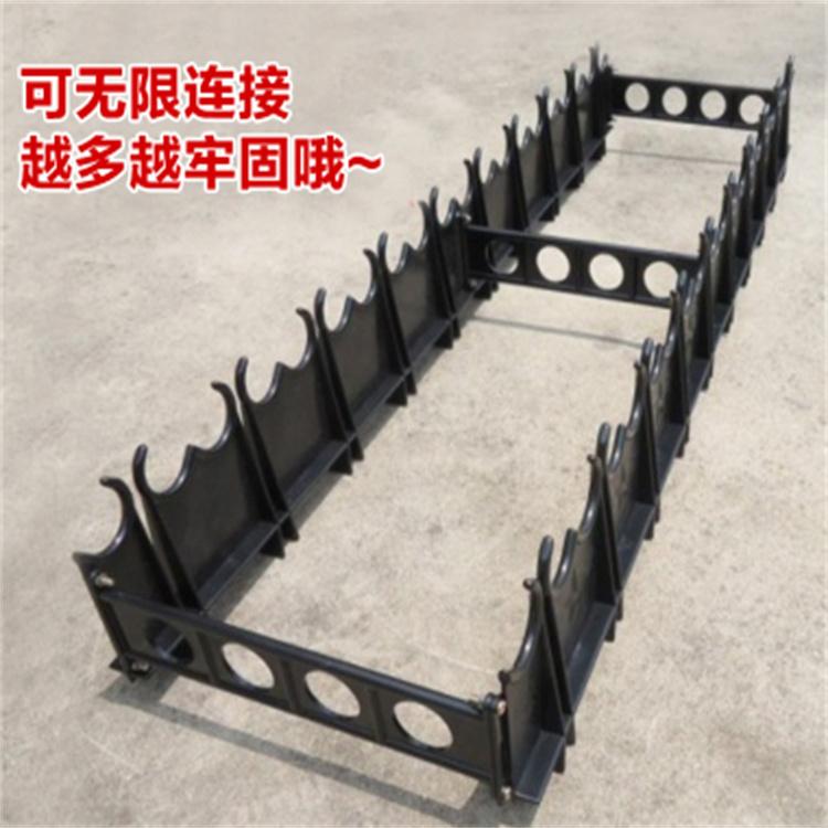 天恒博达防暴钢叉盾牌支架 安防安保器材展示架