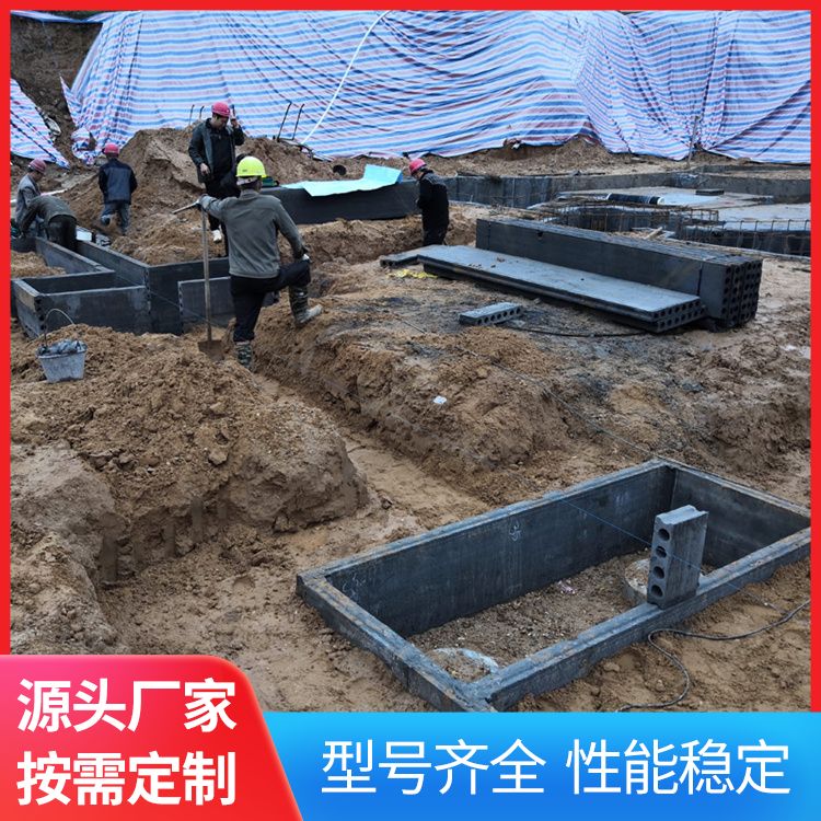  2.6米预制砖胎膜生产厂家 产品等级一级 节能环保 泡水不会烂