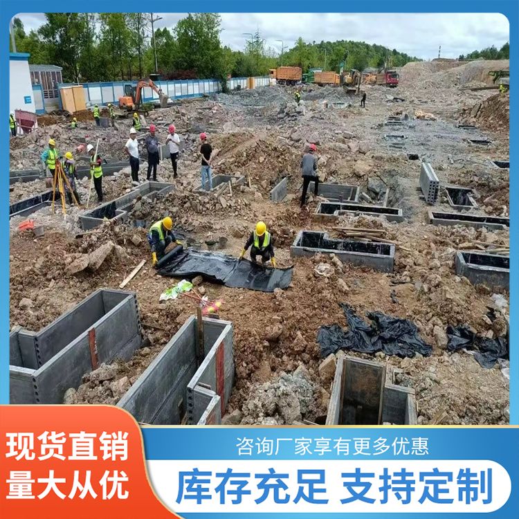  2.5米预制砖胎膜生产厂家 运输方式汽运 重量轻 强度高
