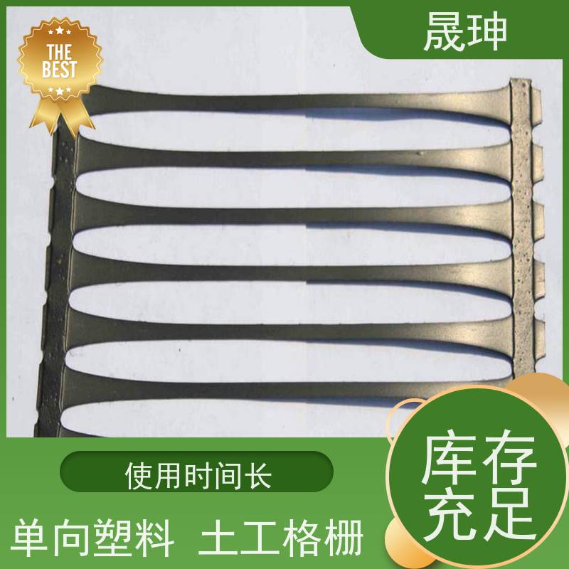 晟珅 长期供应 单向塑料土工格栅 应用广泛 性价比高