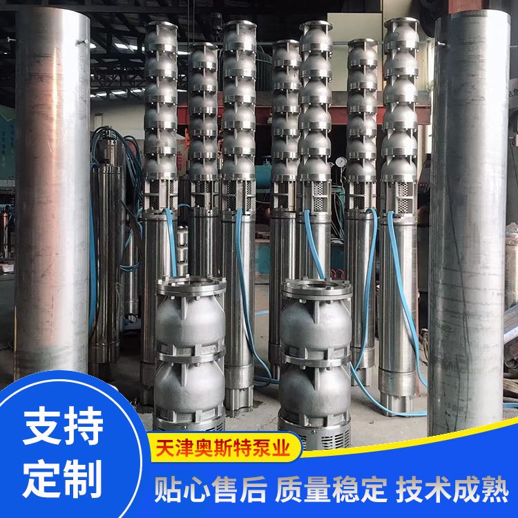 奥斯特泵业 250QJ400-80 双相钢海水循环泵 功率140kW 全国供应