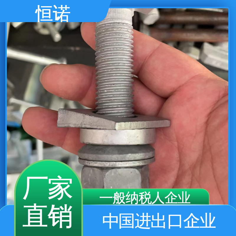 恒诺 可寄样品 生产厂家 大量现货 管廊支架配件T型螺栓