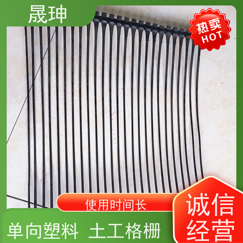 晟珅 全国供应 单向土工格栅 应用广泛 性价比高