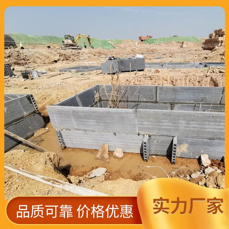  港德空心轻质砖胎膜厂家批发 年产100万方 不易变形 工厂批发
