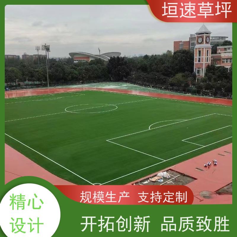 垣速草坪 五人制足球场 建设 仿真草皮 11一平米
