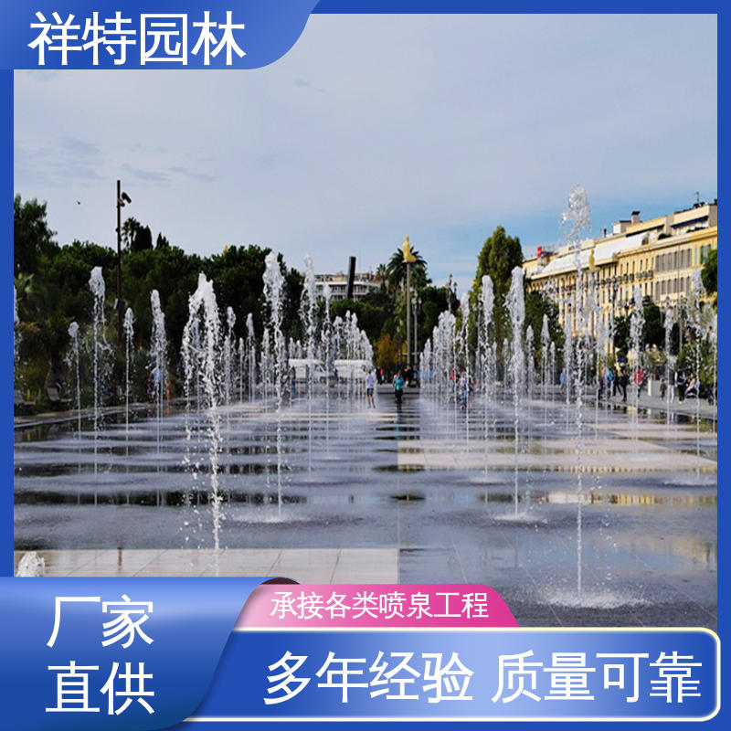 祥特园林 程序电脑控制 贴心售后 公园水景设备 旱地喷泉
