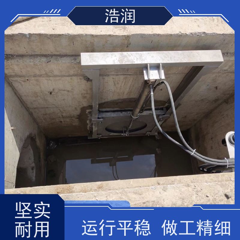 浩润 液动下开闸门 运行平稳 做工精细 长期供应