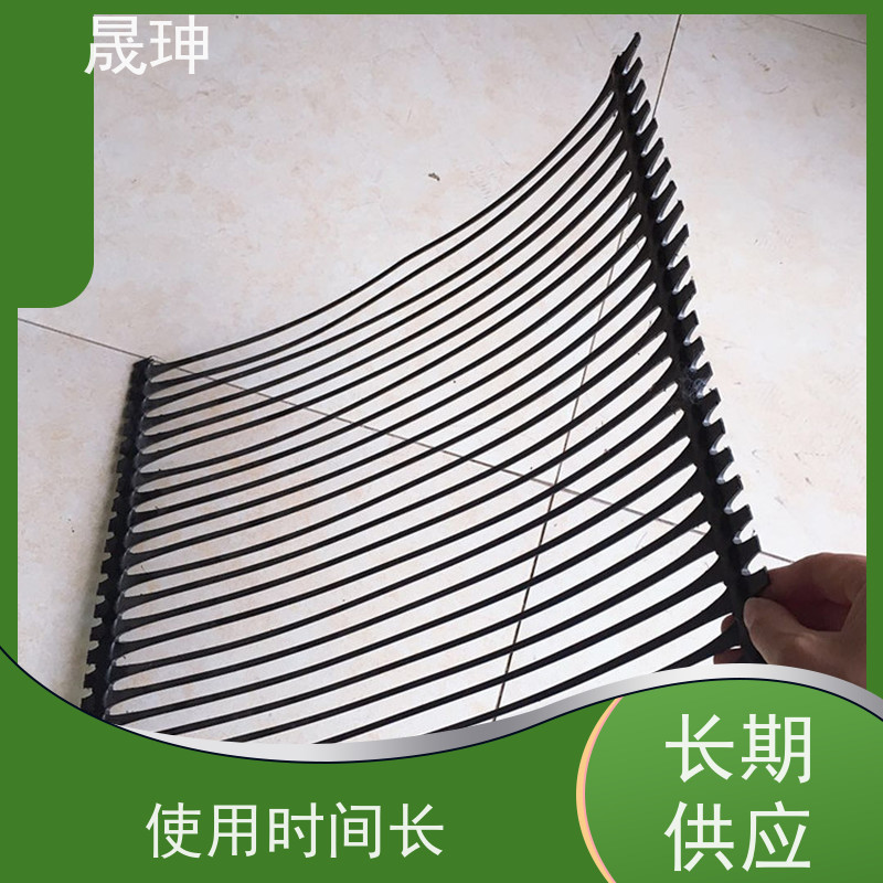 晟珅 长期供应 单向塑料土工格栅 施工便捷 货源充足