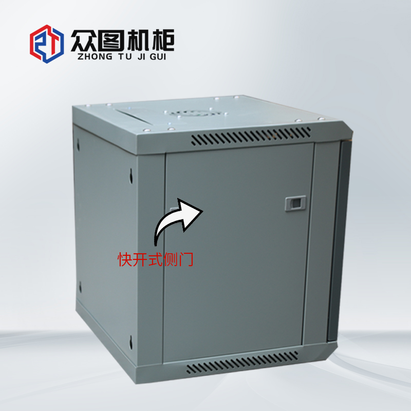 机柜定制配pdu电源 家用企业 结构紧固耐用 图腾/金盾 众图机柜厂