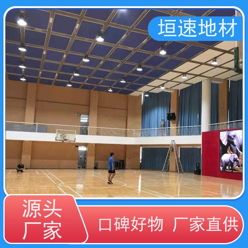 垣速体育 公园 羽毛球场地制作 打球弹性系数高 色彩丰富