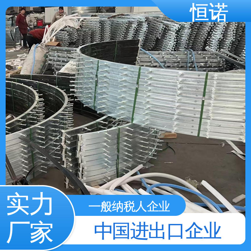 焊接工字钢 生产厂家 热镀锌弧形预埋槽道 图纸定做 恒诺
