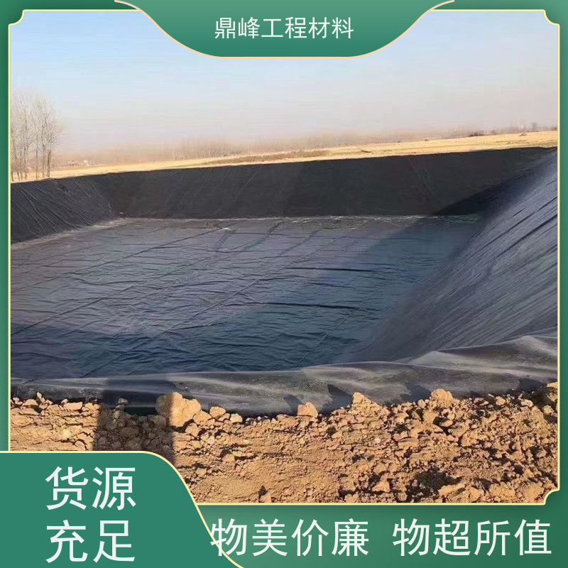 鼎峰 1.5mm双糙面土工膜 耐腐蚀 节省成本经济效益显著