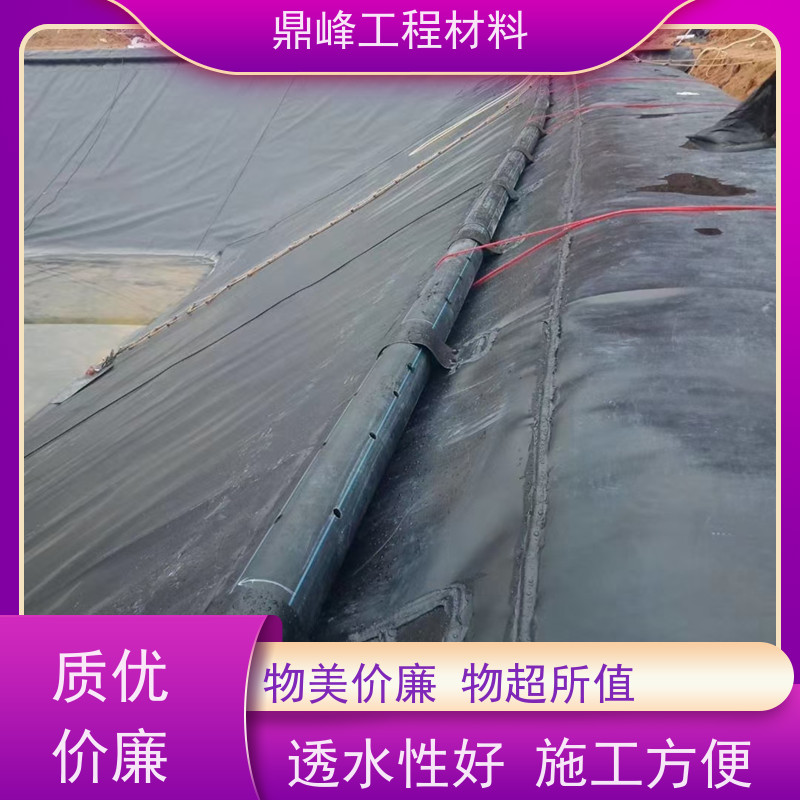 鼎峰 1.0mmhdpe土工膜 防渗性能好 抗冻融四季稳定可靠