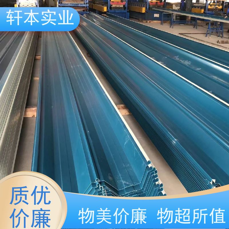 上海宝钢 光伏屋面用彩钢板 防潮防水性好 加工成型方便